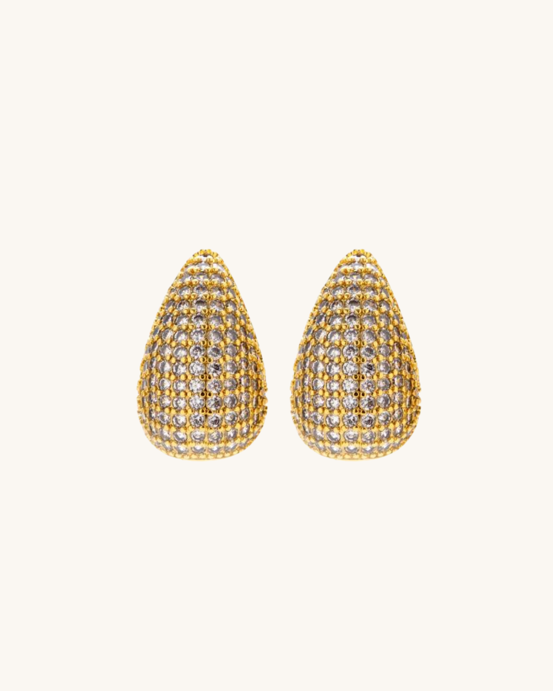 Diamante Drop Studs